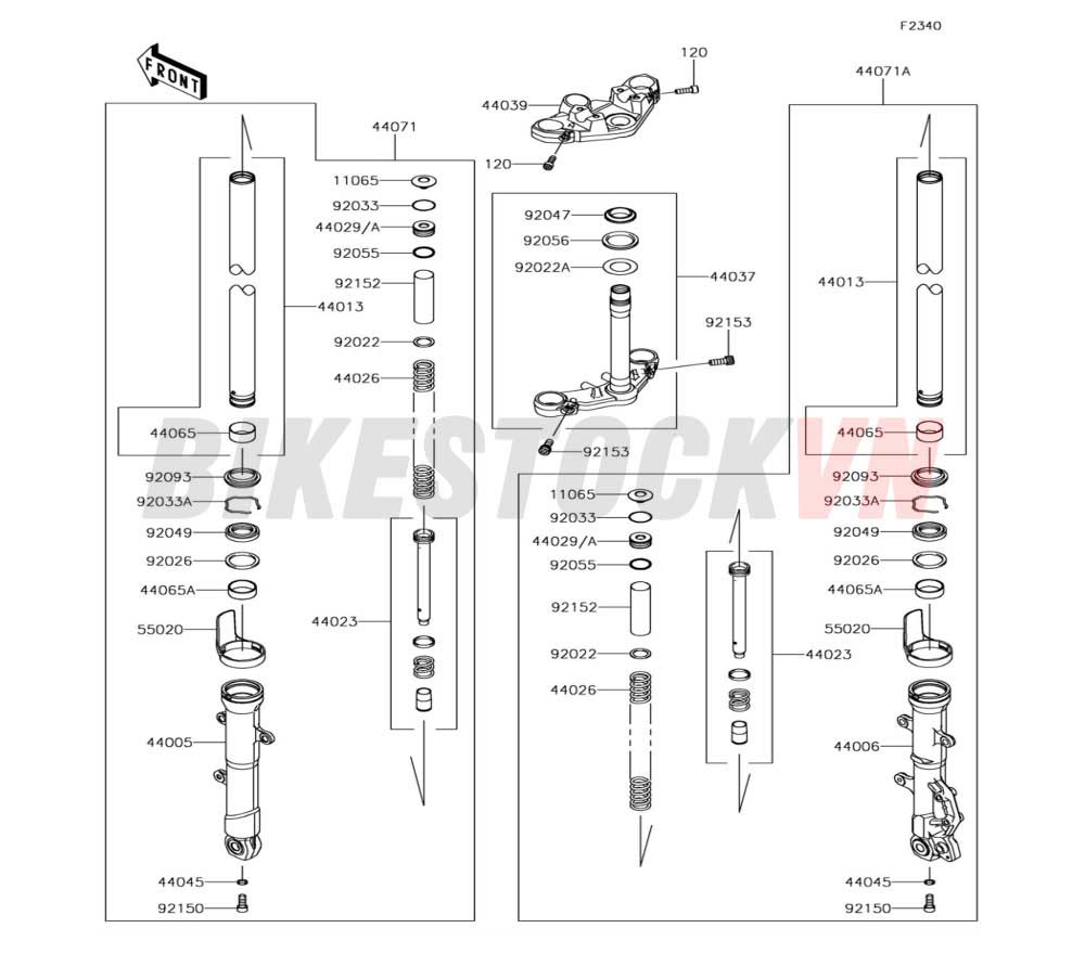 CHASSIS FRONT FORK