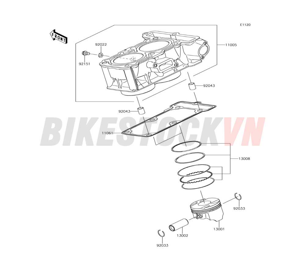 ENGINE CYLINDER PISTON(S)