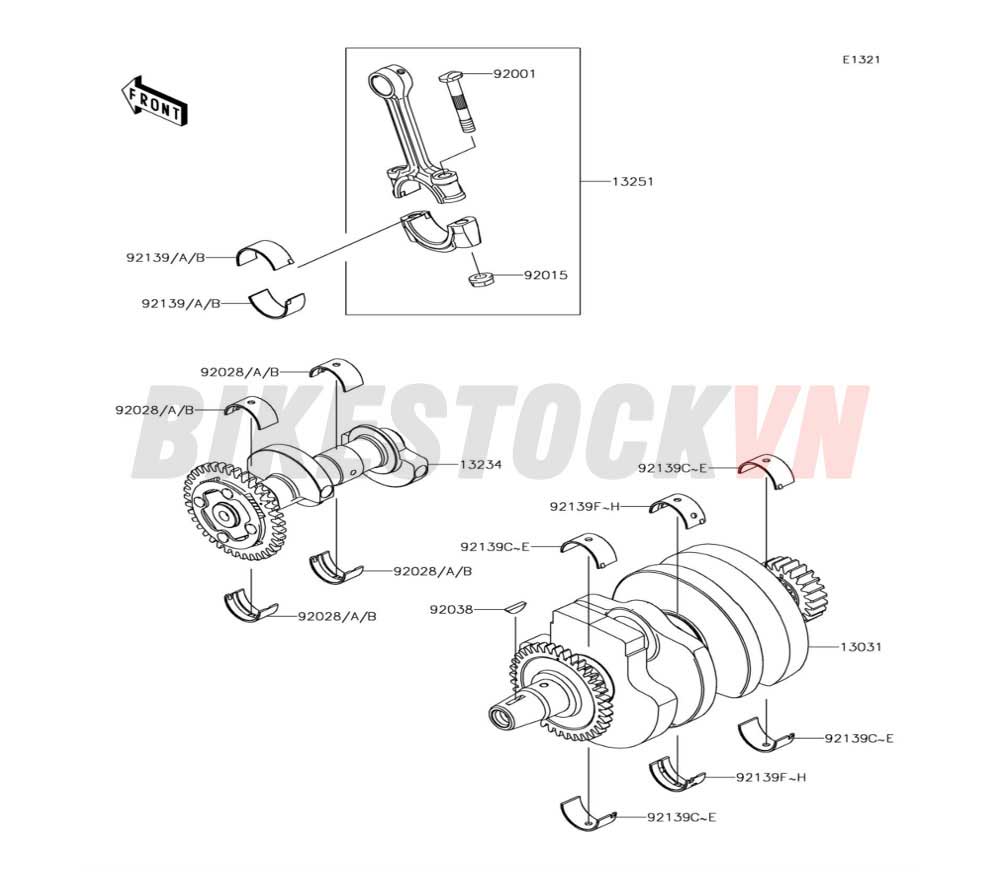 ENGINE CRANKSHAFT