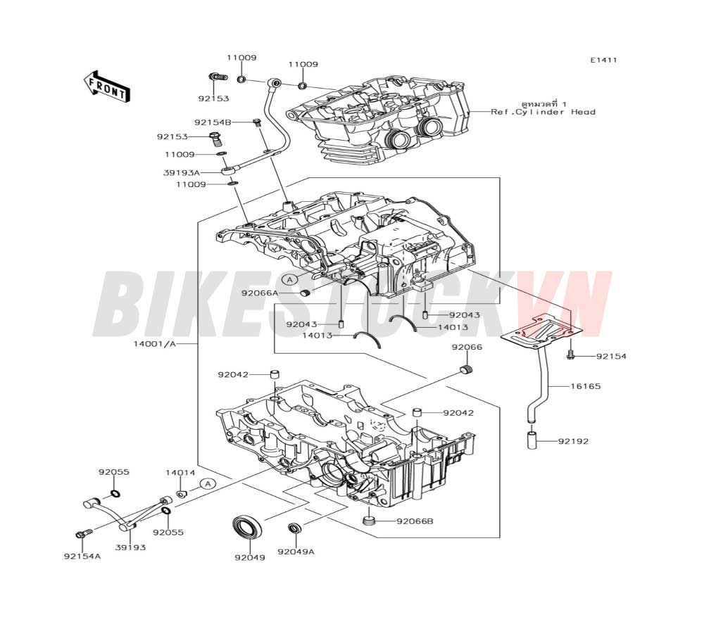 ENGINE CRANKCASE