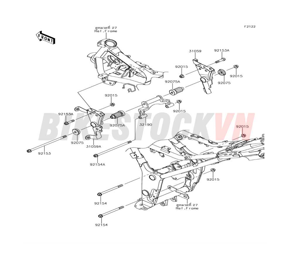 CHASSIS ENGINE MOUNT