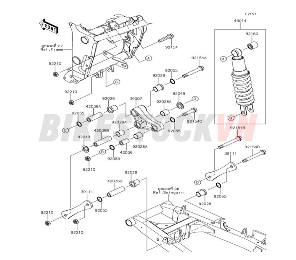 CHASSIS SUSPENSION SHOCK ABSORBER