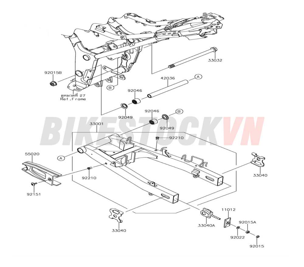 CHASSIS SWINGARM