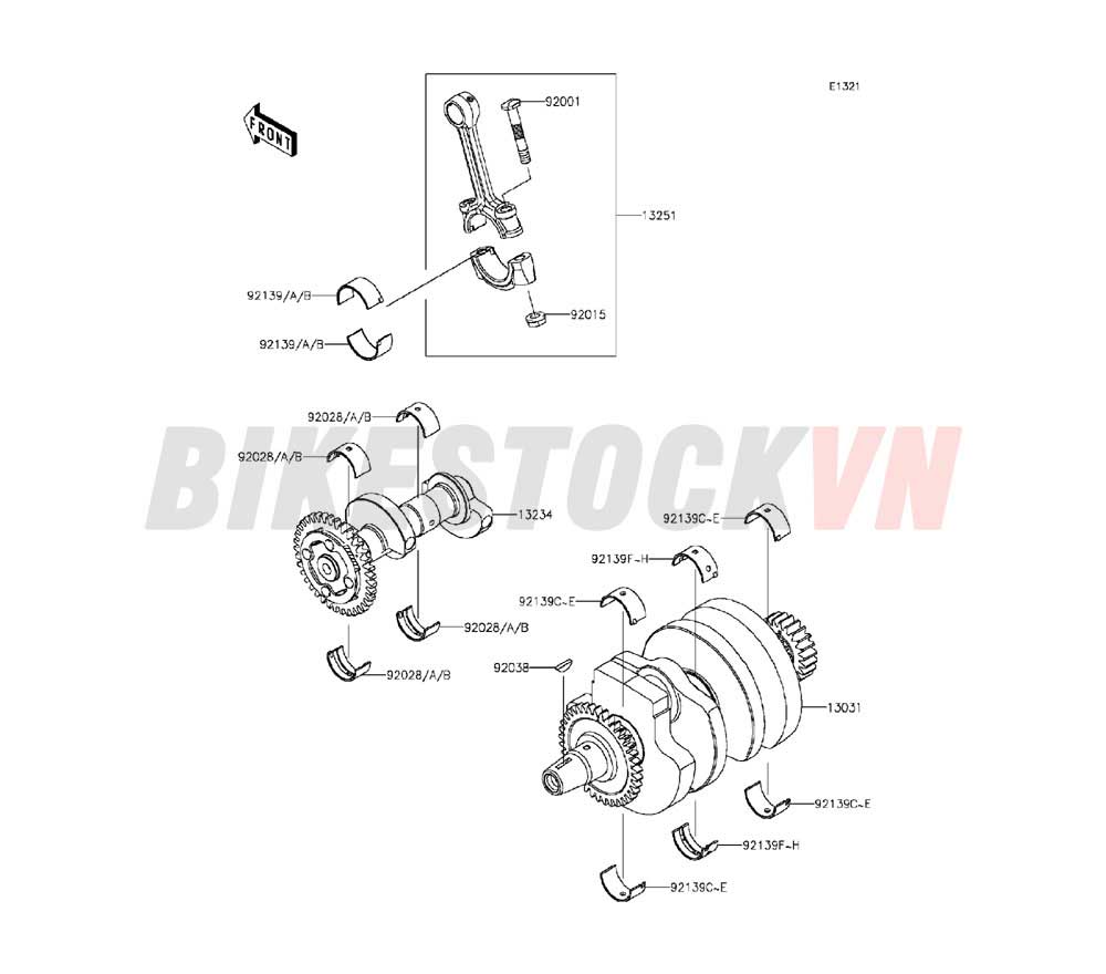 ENGINE CRANKSHAFT