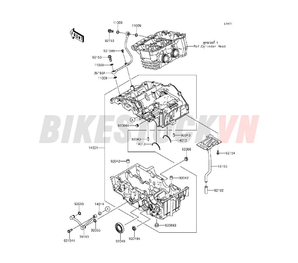 ENGINE CRANKCASE