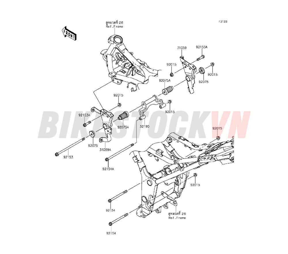 CHASSIS ENGINE MOUNT