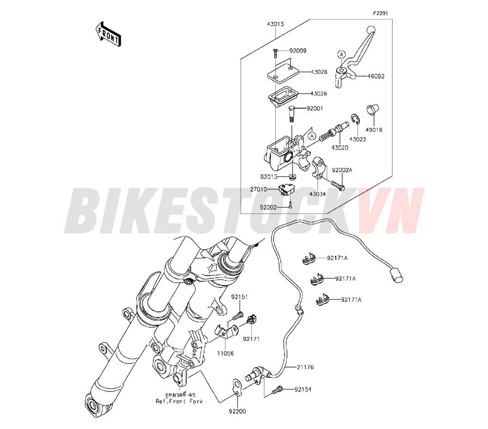 CHASSIS FRONT MASTER CYLINDER