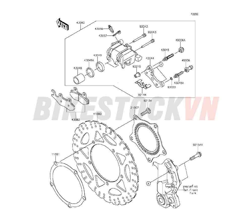 CHASSIS FRONT BRAKE