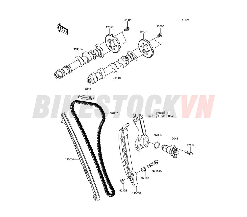 CAMSHAFT(S) TENSIONER