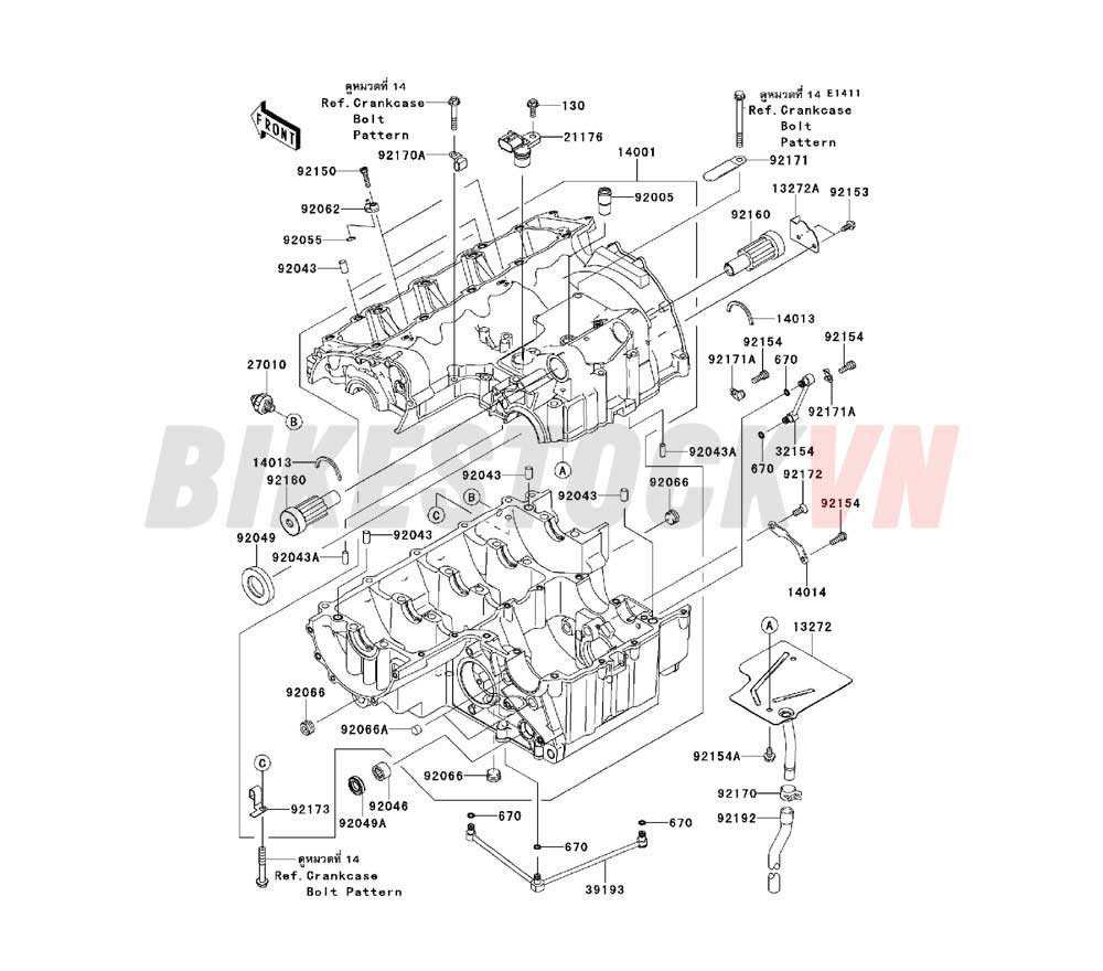 ENGINE CRANKCASE