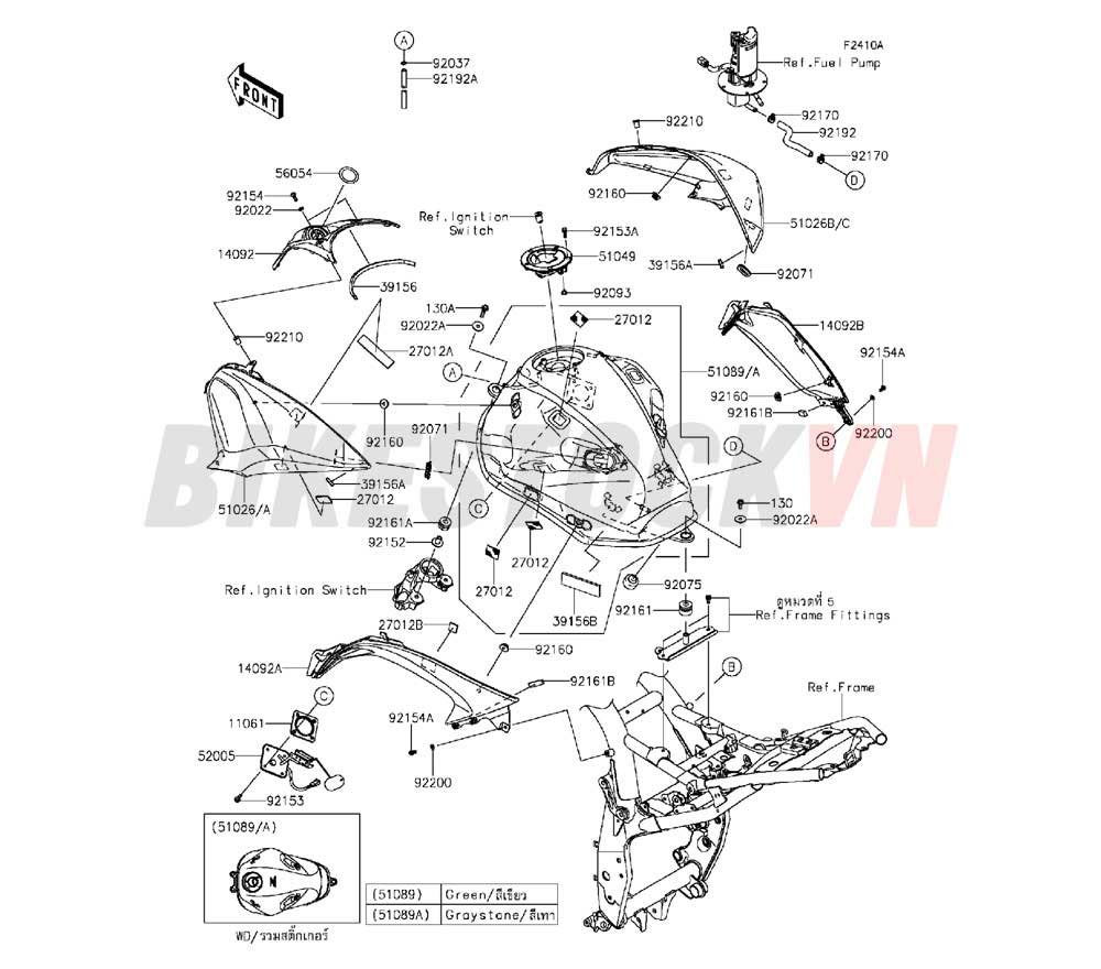 CHASSIS FUEL TANK