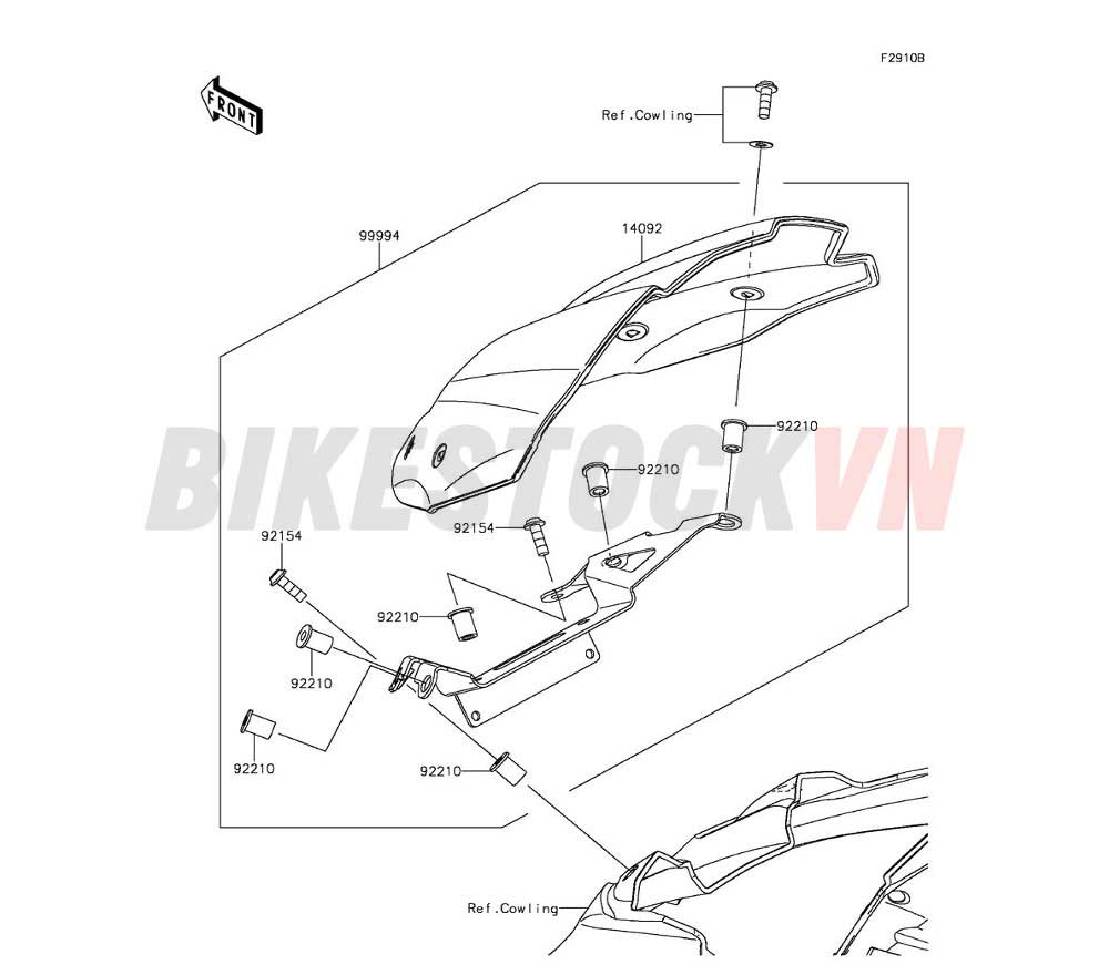 CHASSIS ACCESSORY(METER COVER)