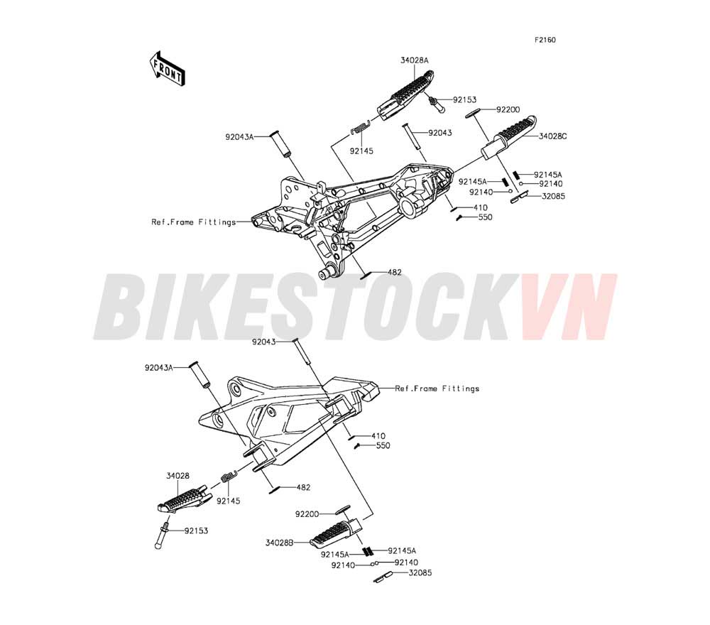 CHASSIS FOOTRESTS