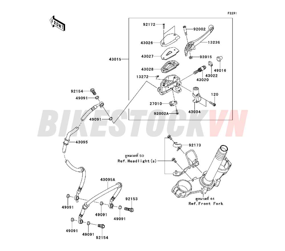 CHASSIS FRONT MASTER CYLINDER