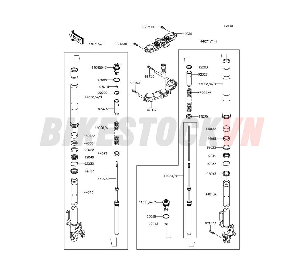 CHASSIS FRONT FORK