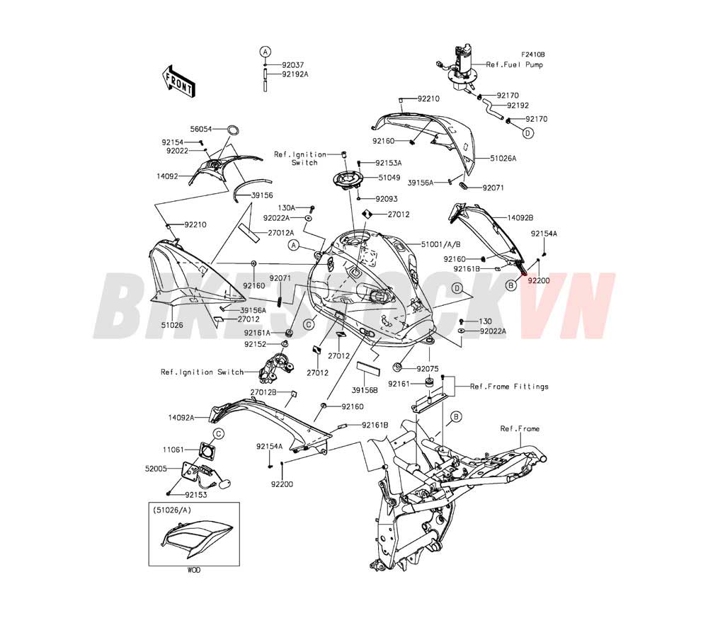 CHASSIS FUEL TANK