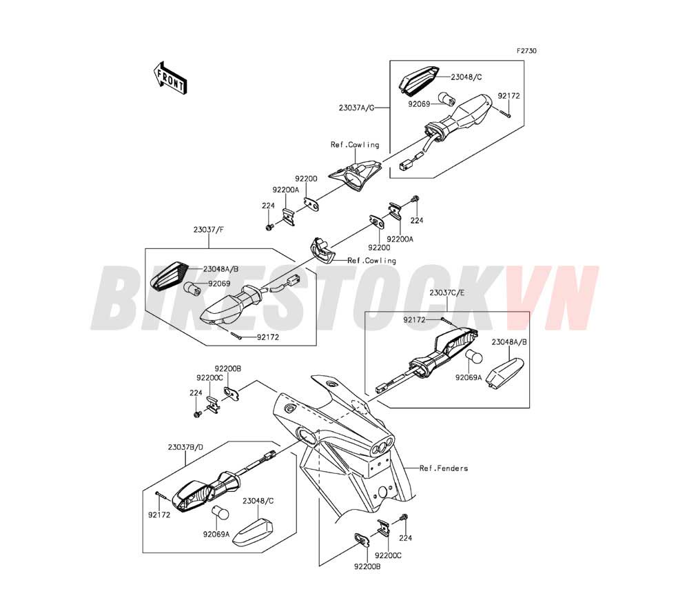 CHASSIS TURN SIGNALS