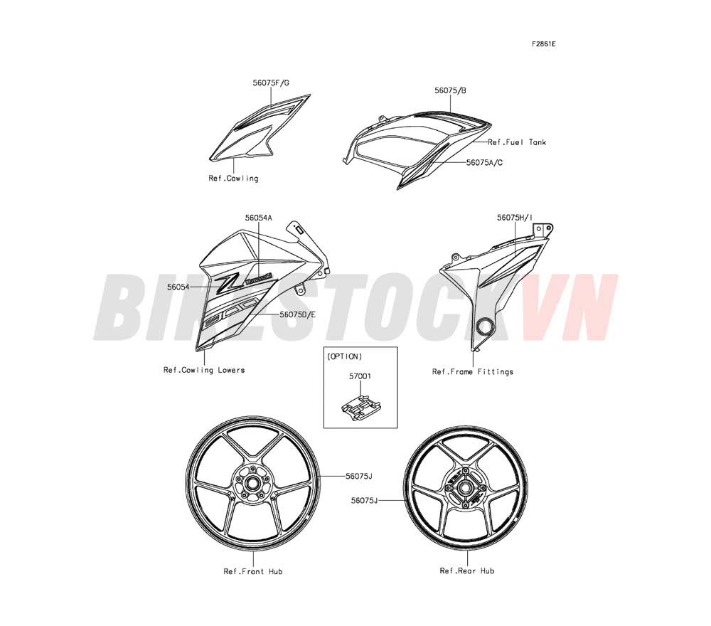 CHASSIS DECALS(BLUE)