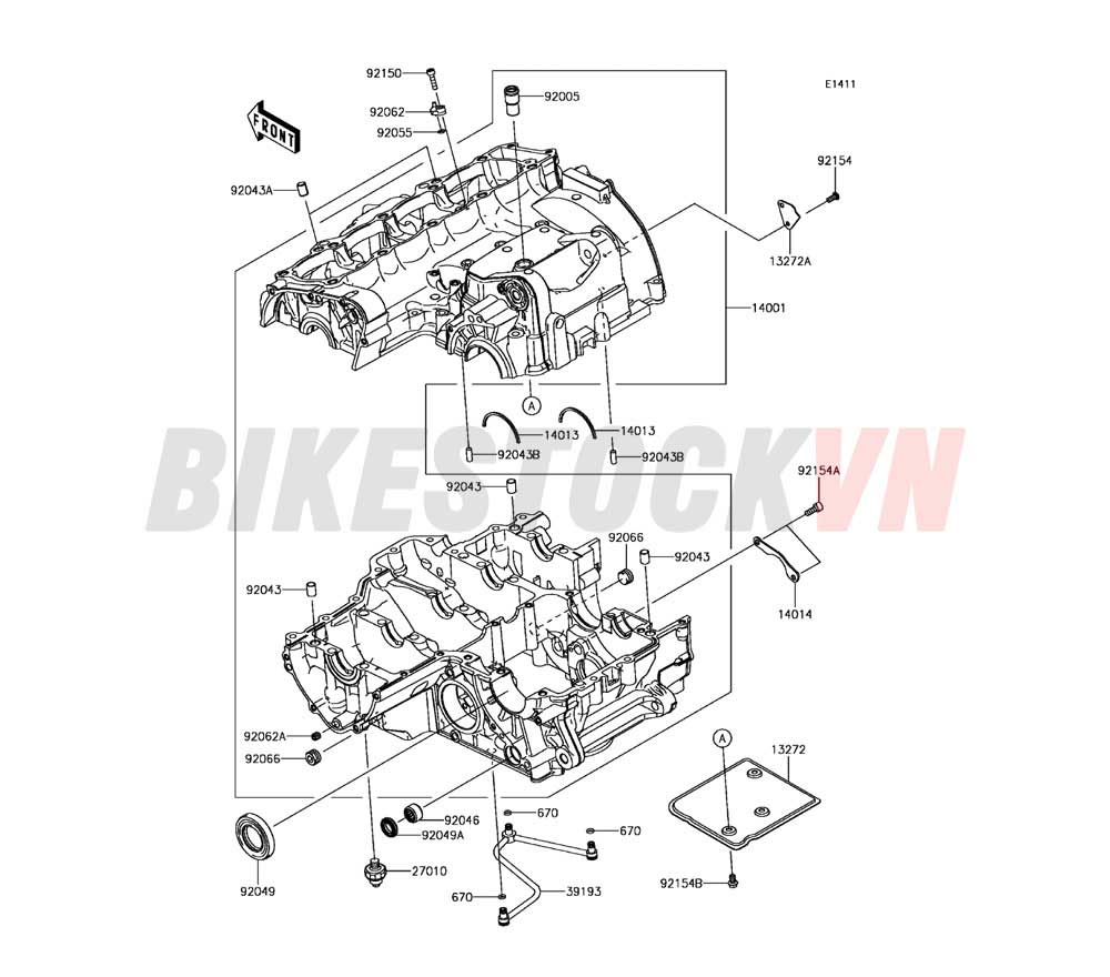 ENGINE CRANKCASE