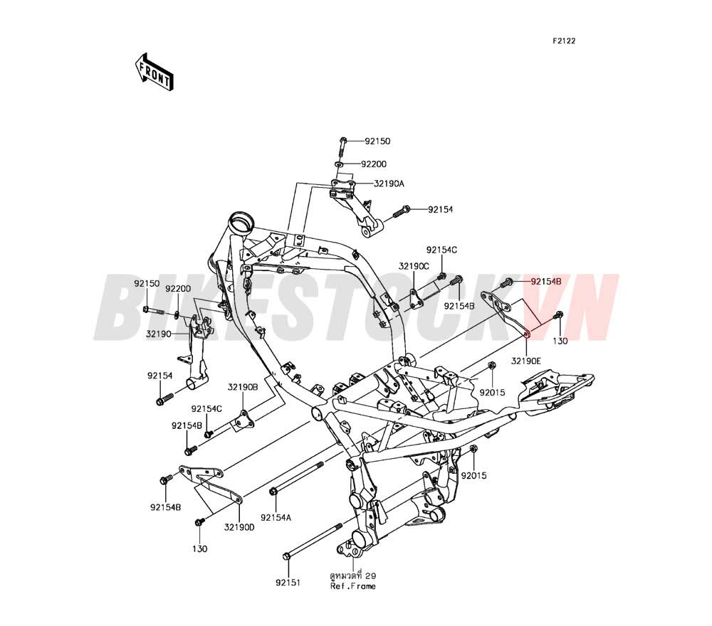 CHASSIS ENGINE MOUNT