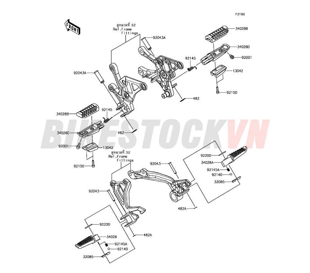 CHASSIS FOOTRESTS