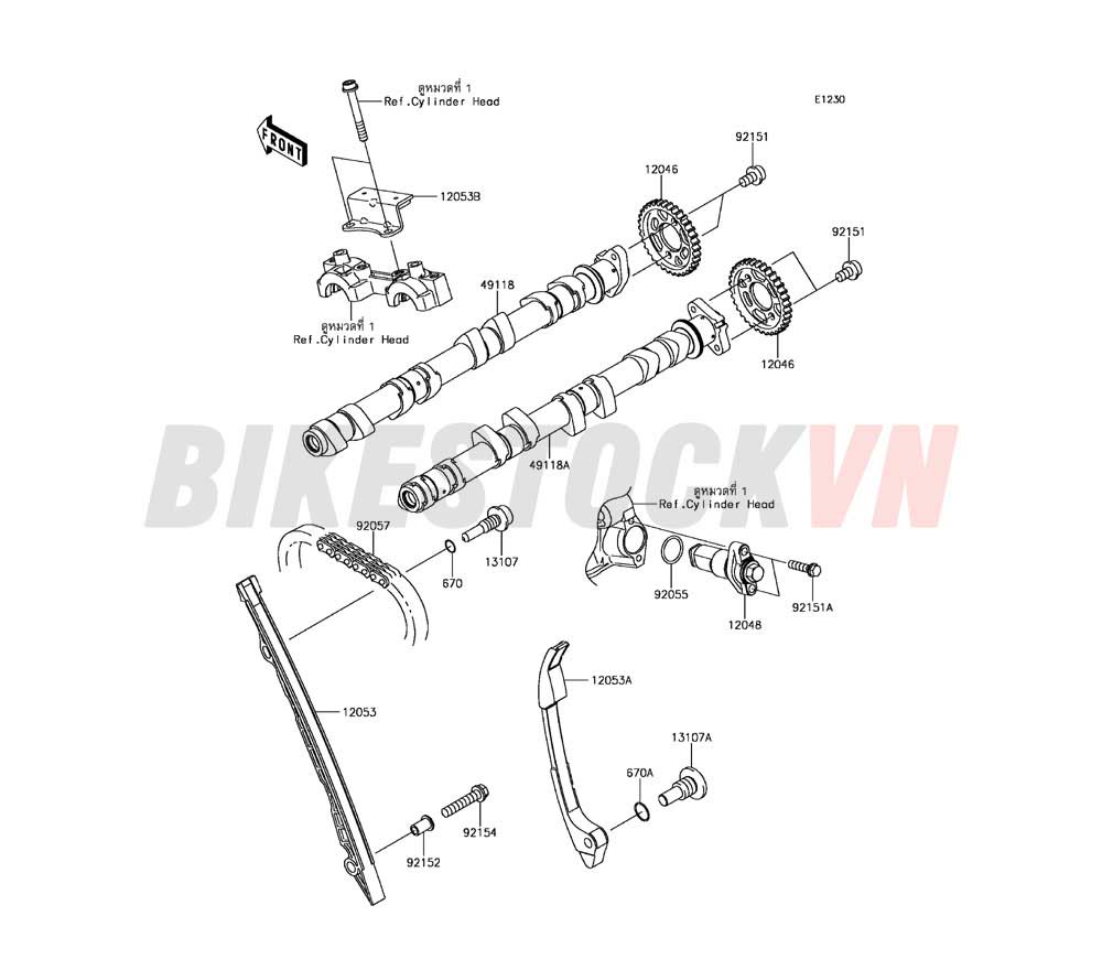 ENGINE CAMSHAFT(S) TENSIONER