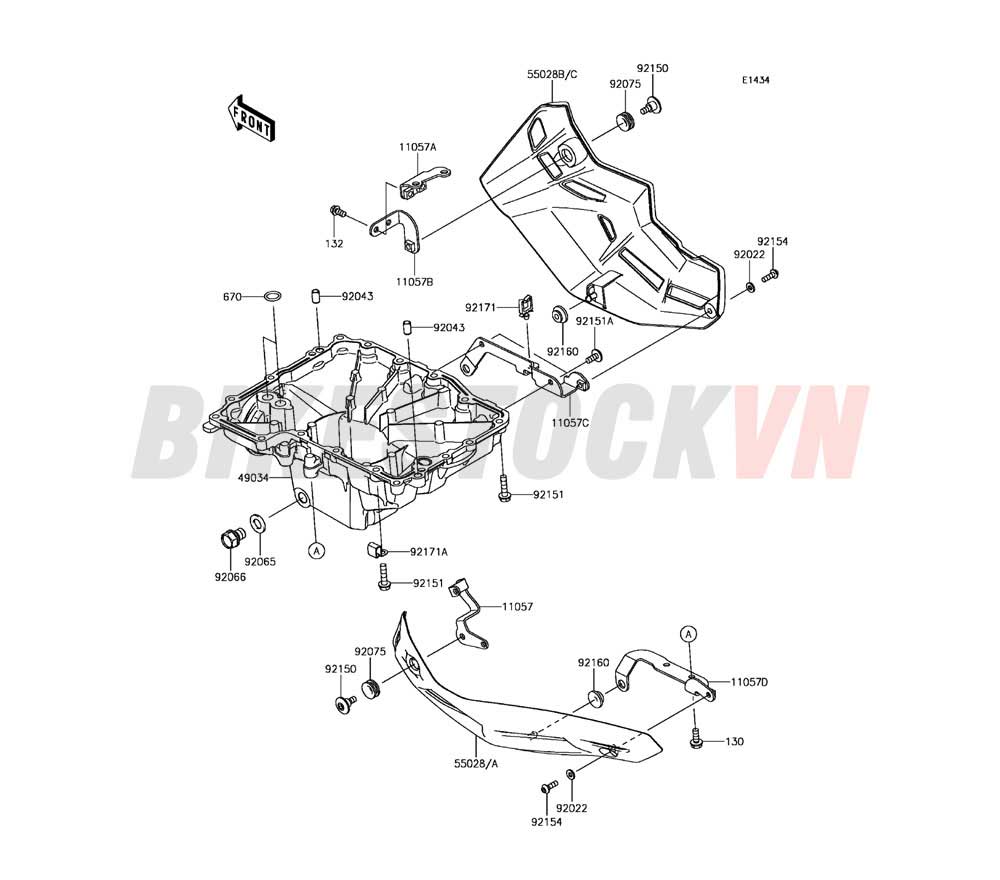 ENGINE OIL PAN