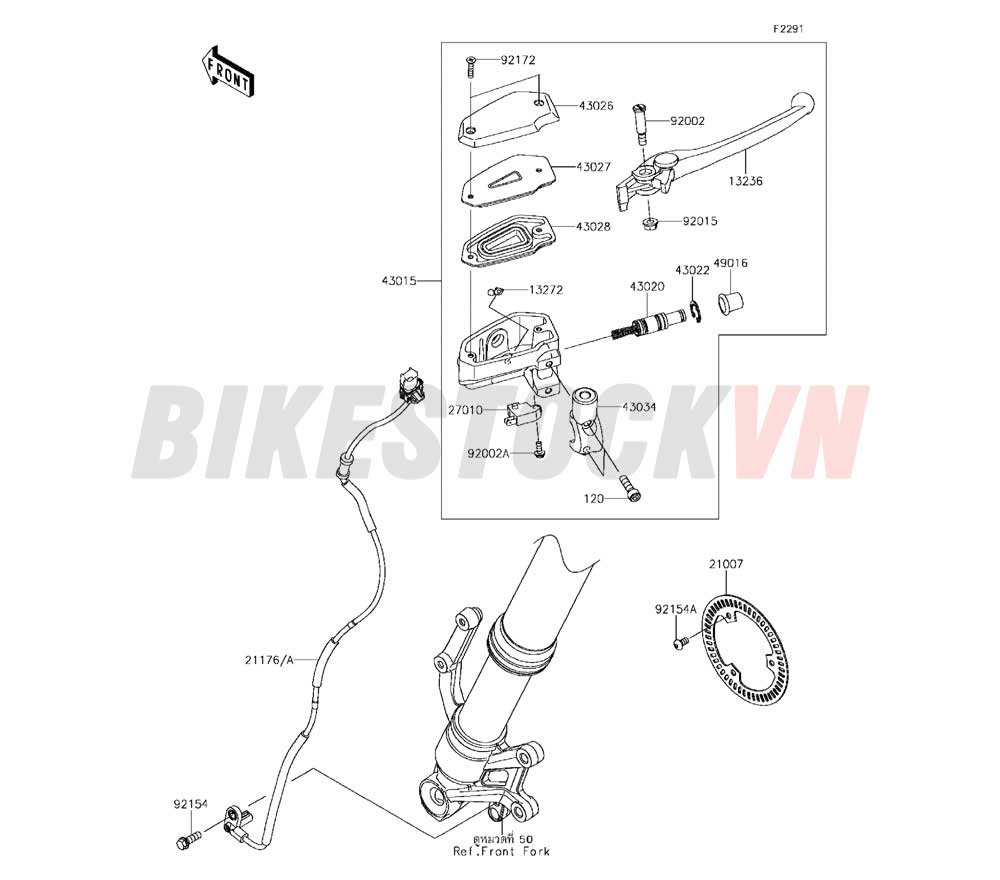 CHASSIS FRONT MASTER CYLINDER