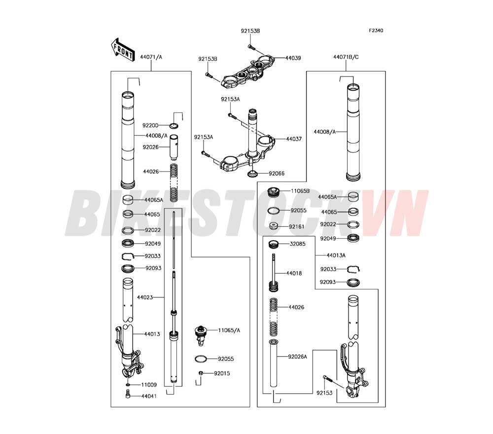 CHASSIS FRONT FORK