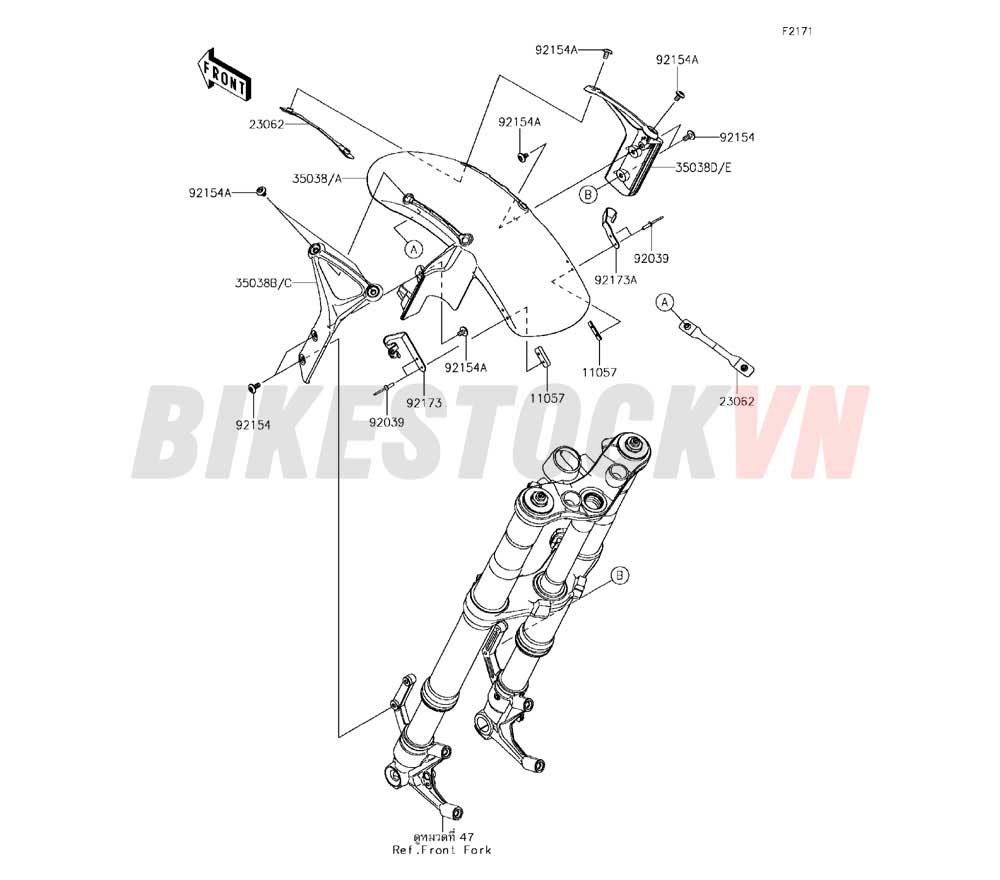 CHASSIS FRONT FENDER(S)