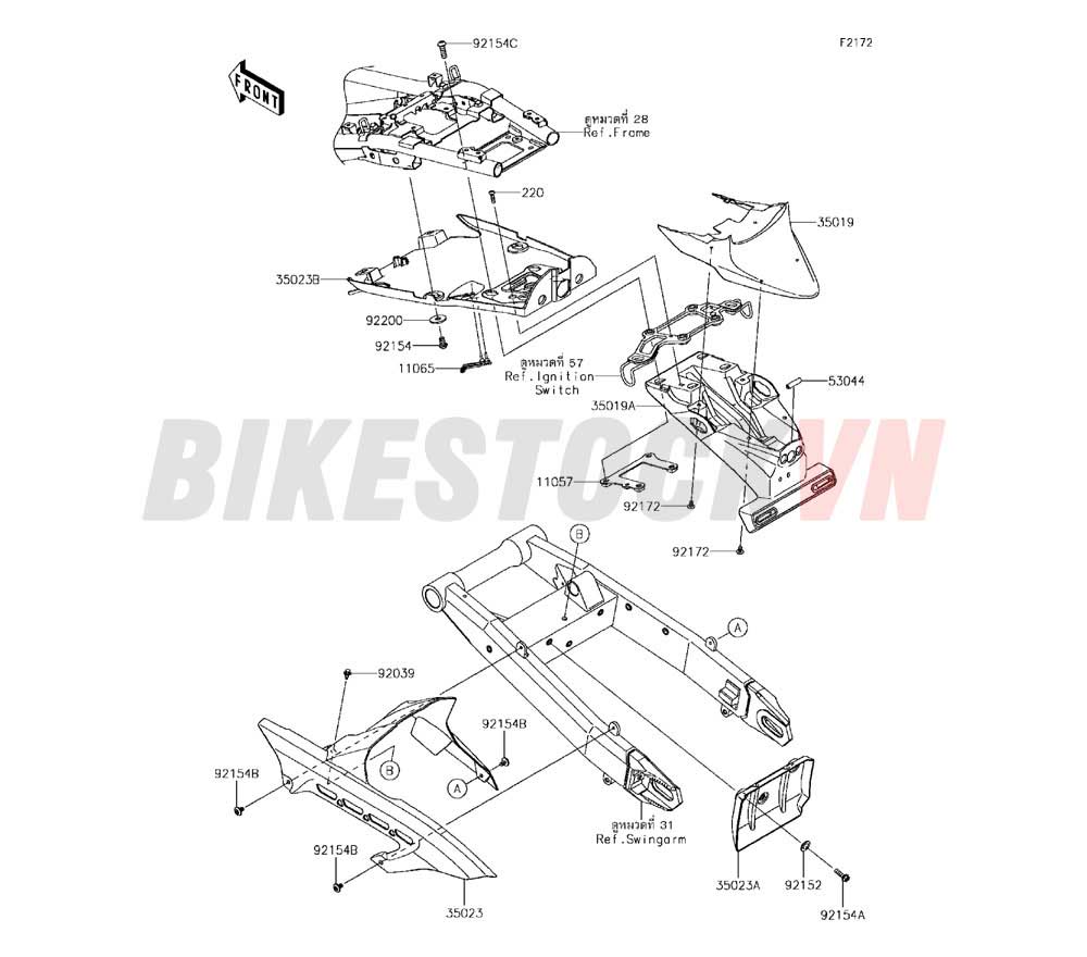 CHASSIS REAR FENDER(S)