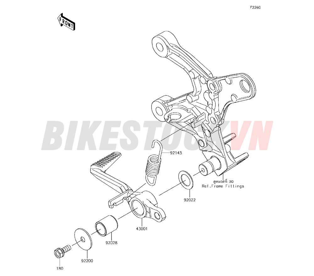 CHASSIS BRAKE PEDAL