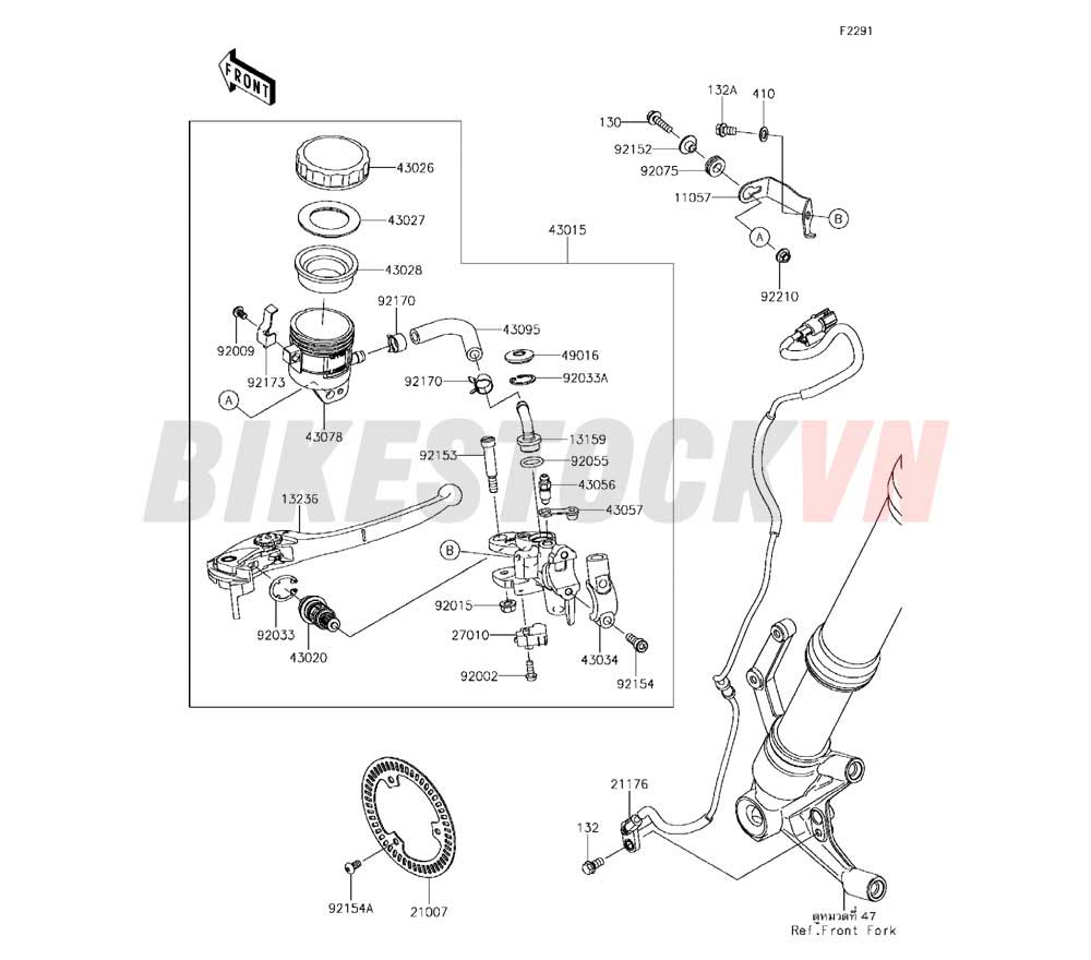 CHASSIS FRONT MASTER CYLINDER