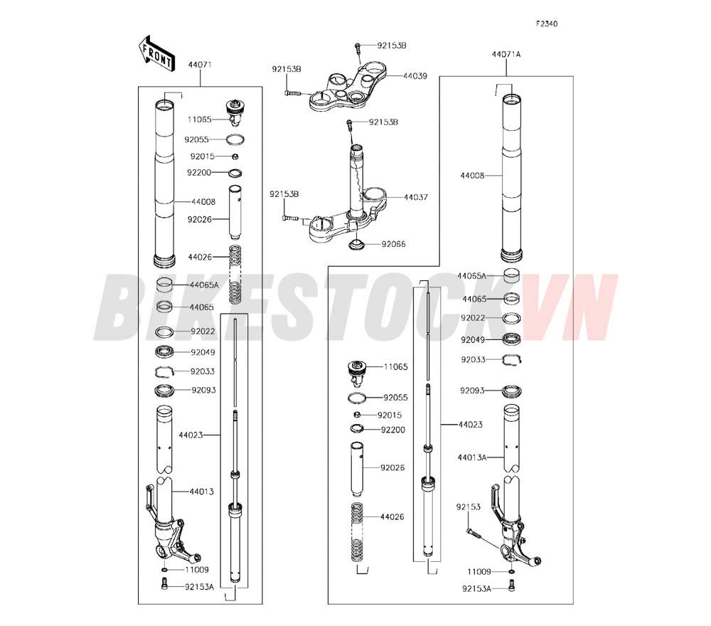 CHASSIS FRONT FORK