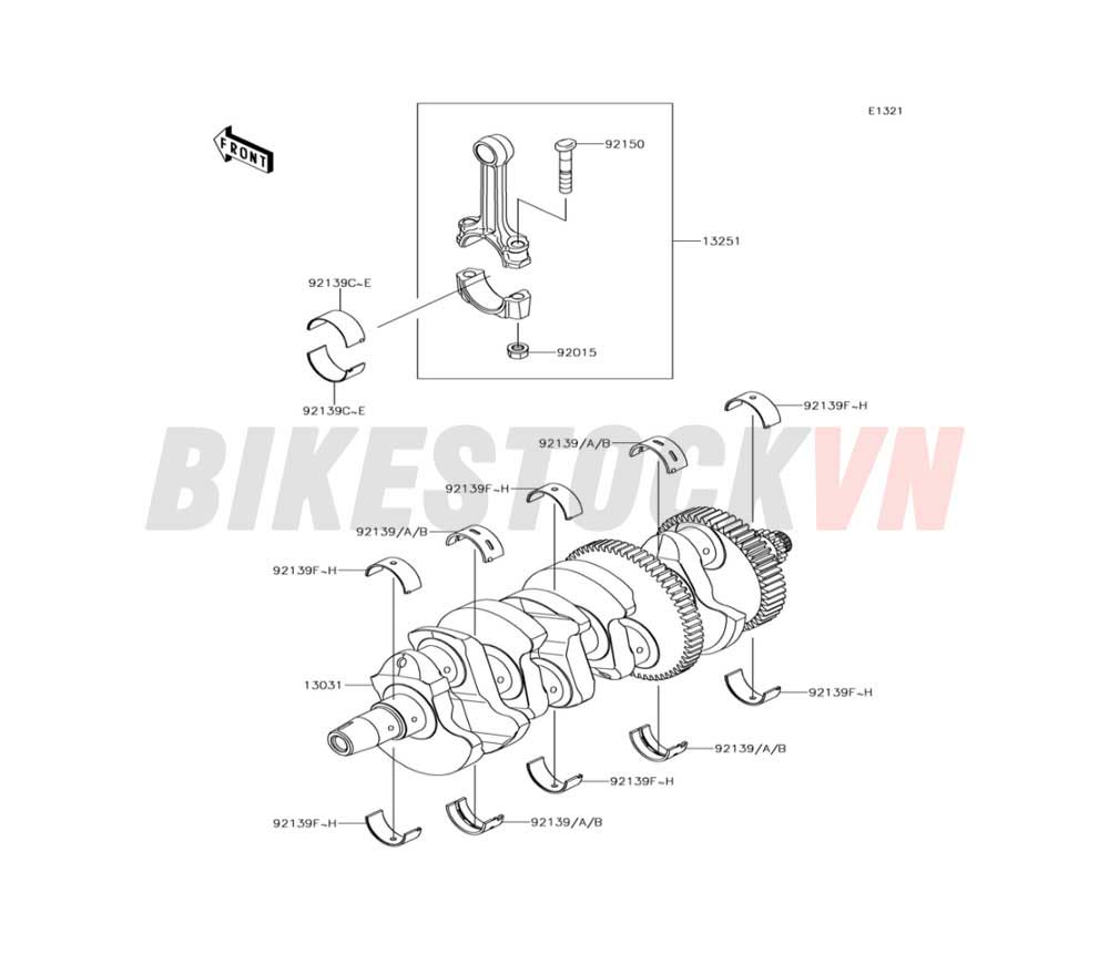 ENGINE CRANKSHAFT