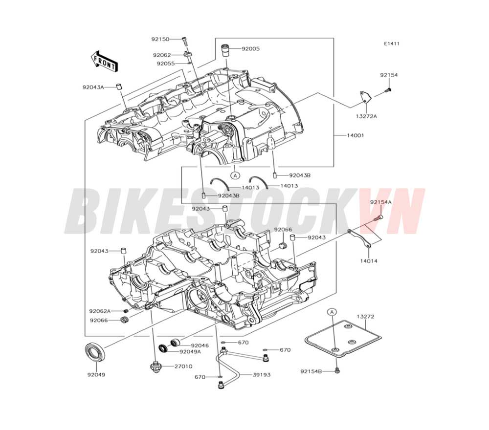 ENGINE CRANKCASE