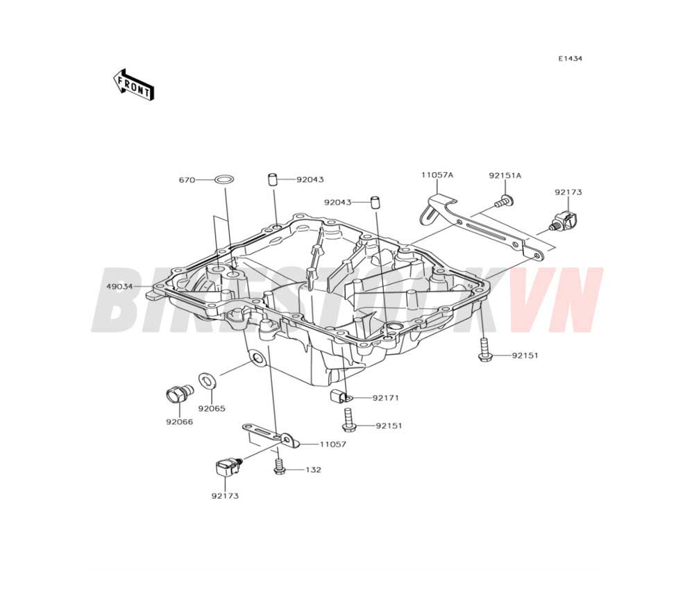 ENGINE OIL PAN