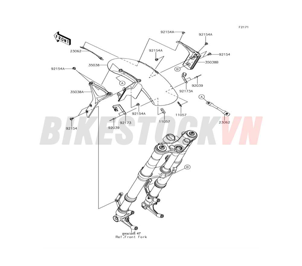 CHASSIS FRONT FENDER(S)