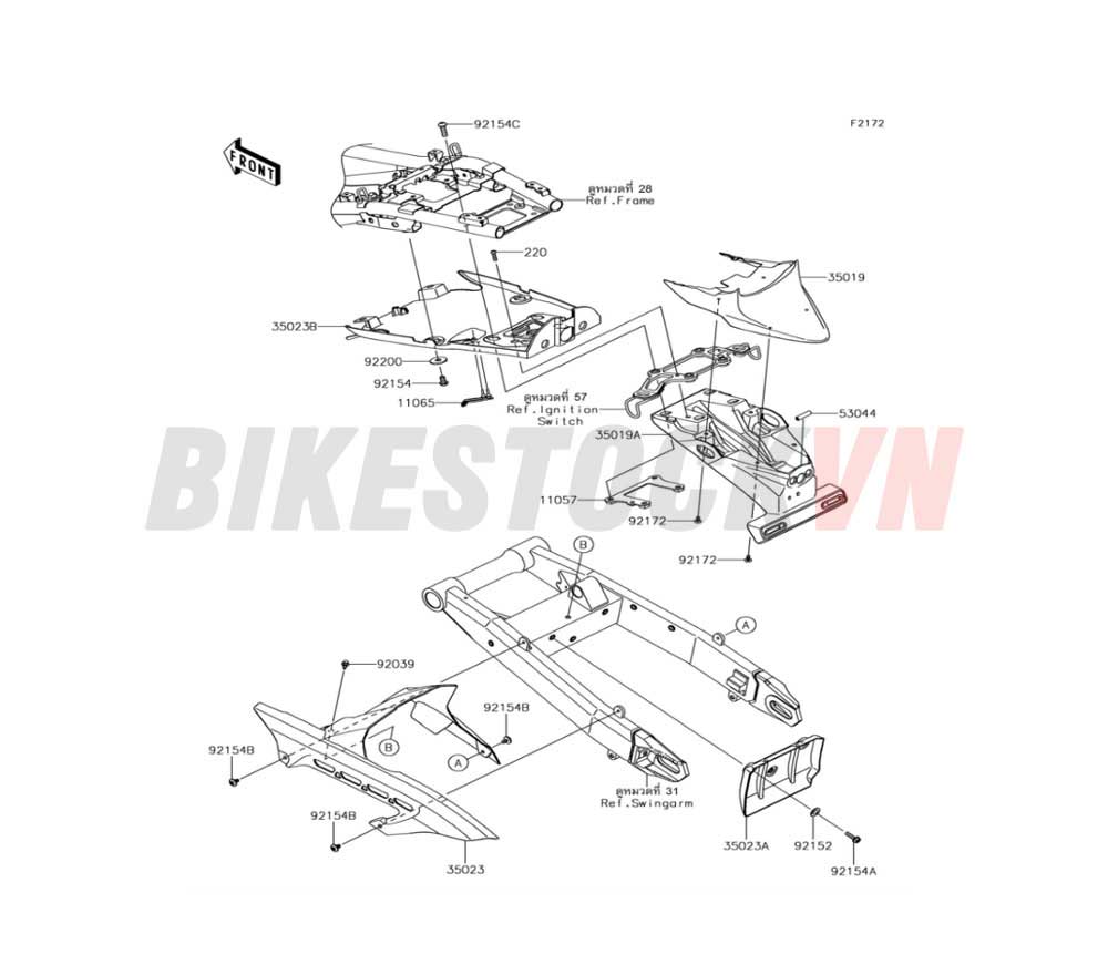 CHASSIS REAR FENDER(S)