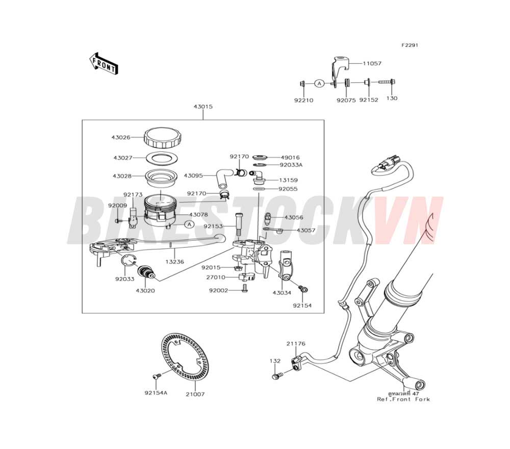 CHASSIS FRONT MASTER CYLINDER