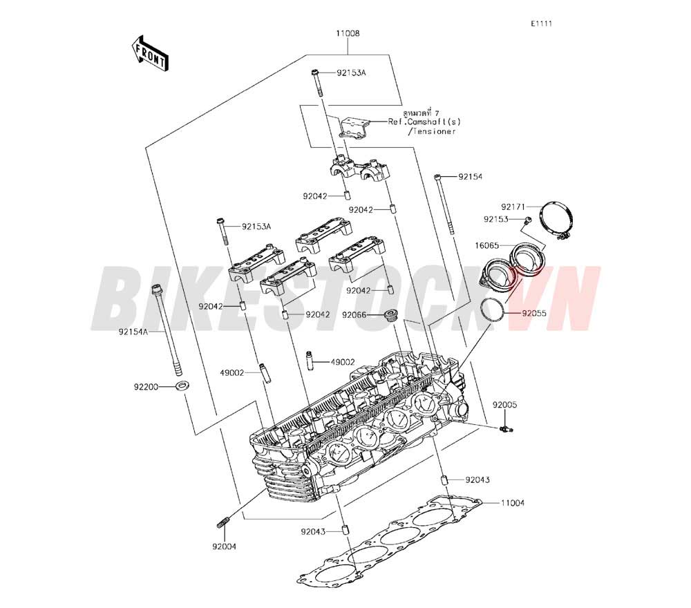 ENGINE CYLINDER HEAD