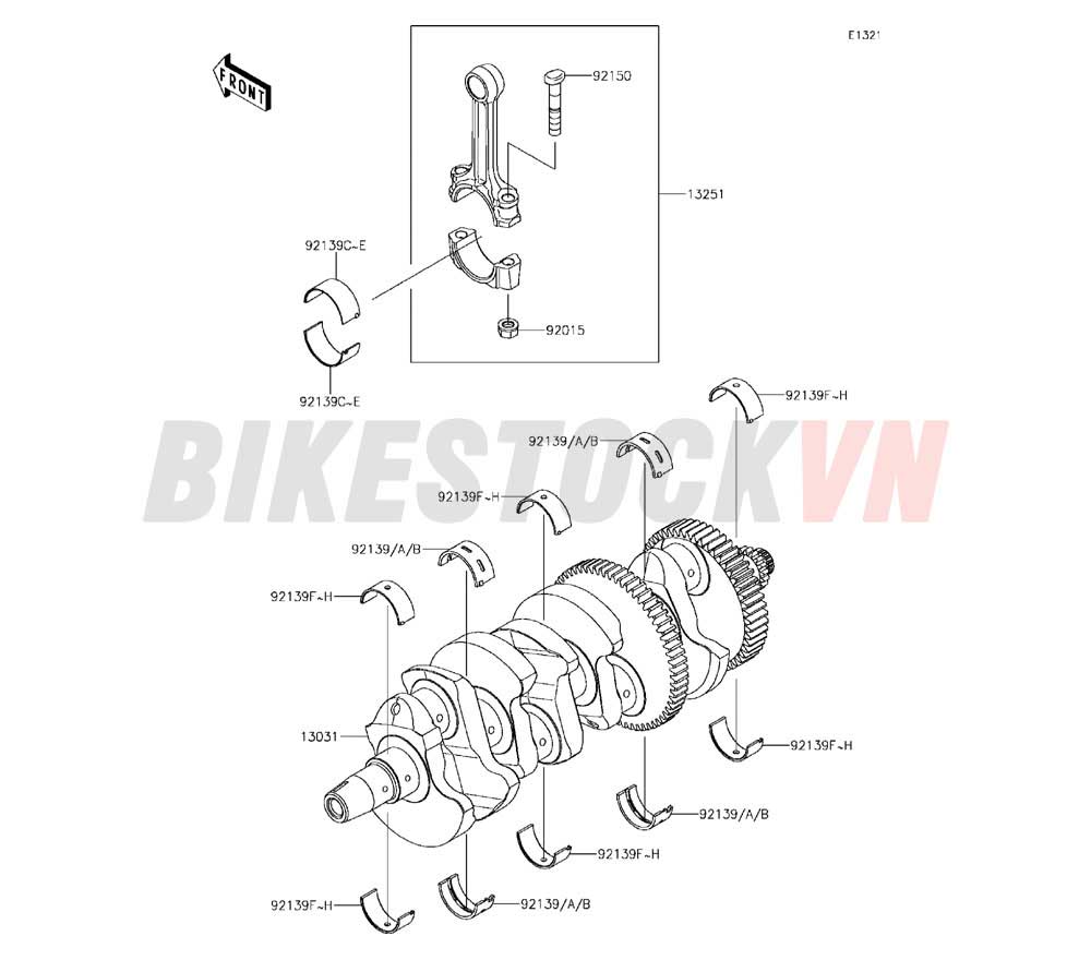 ENGINE CRANKSHAFT