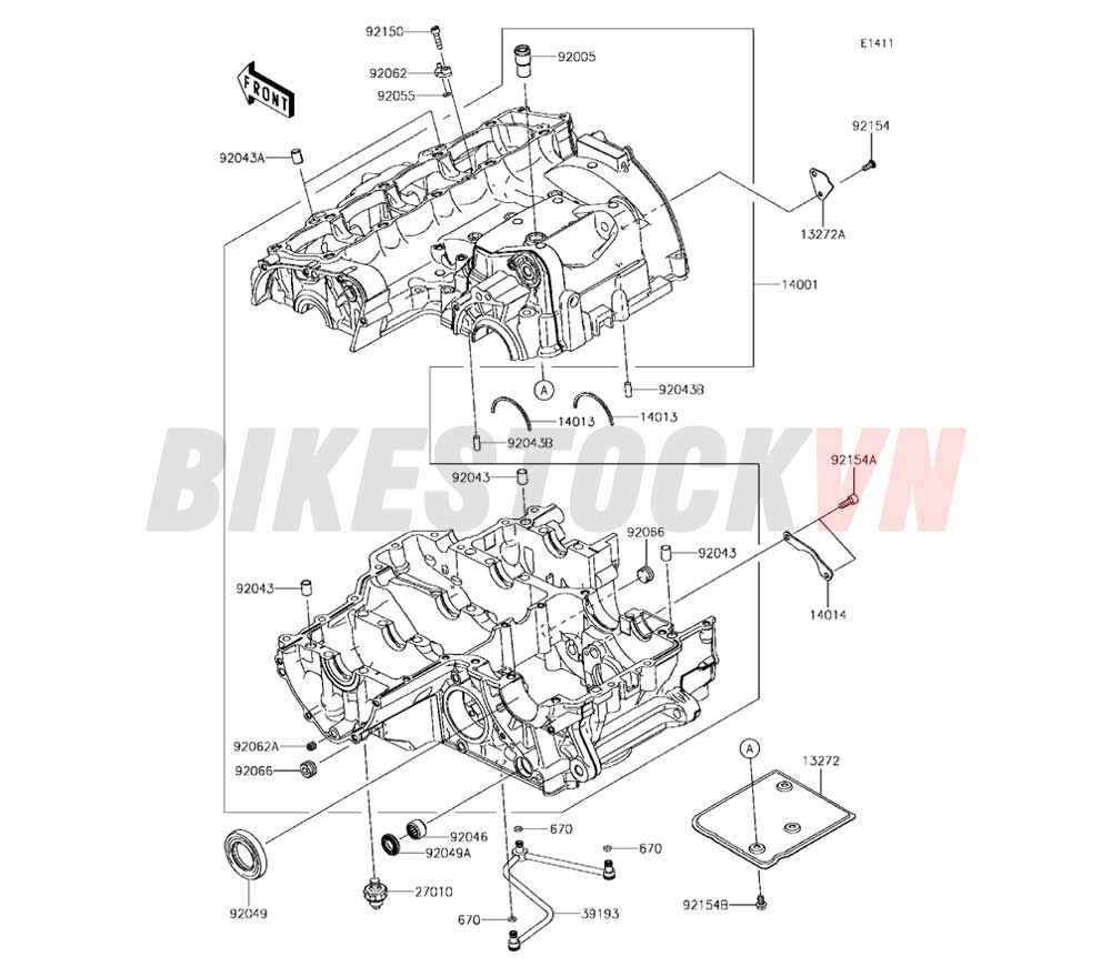 ENGINE CRANKCASE