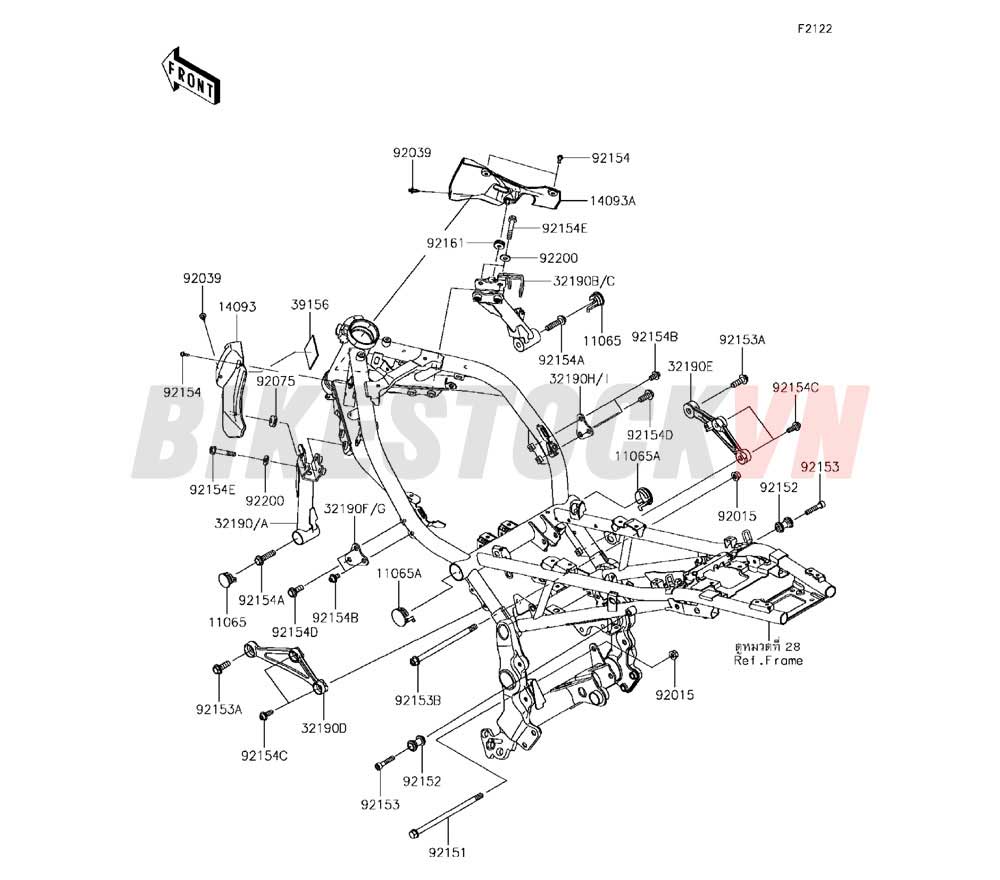 CHASSIS ENGINE MOUNT