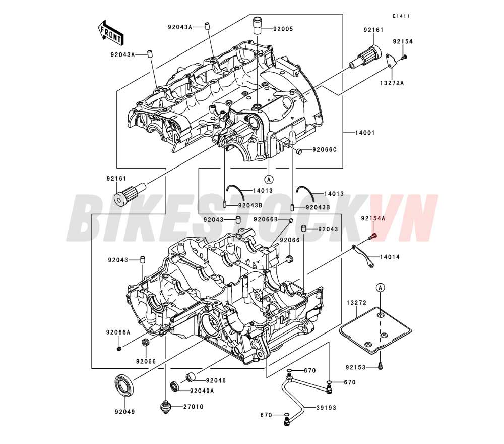 ENGINE CRANKCASE