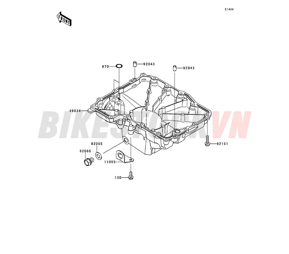 ENGINE OIL PAN