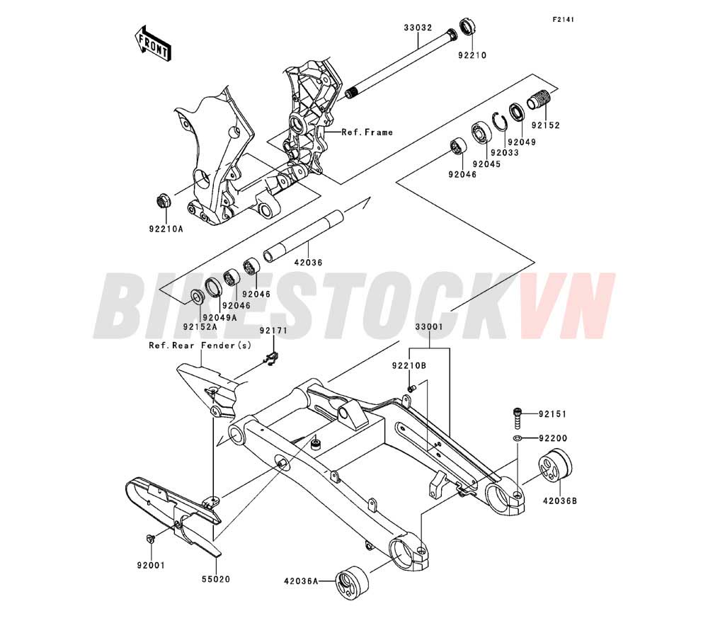 CHASSIS SWINGARM