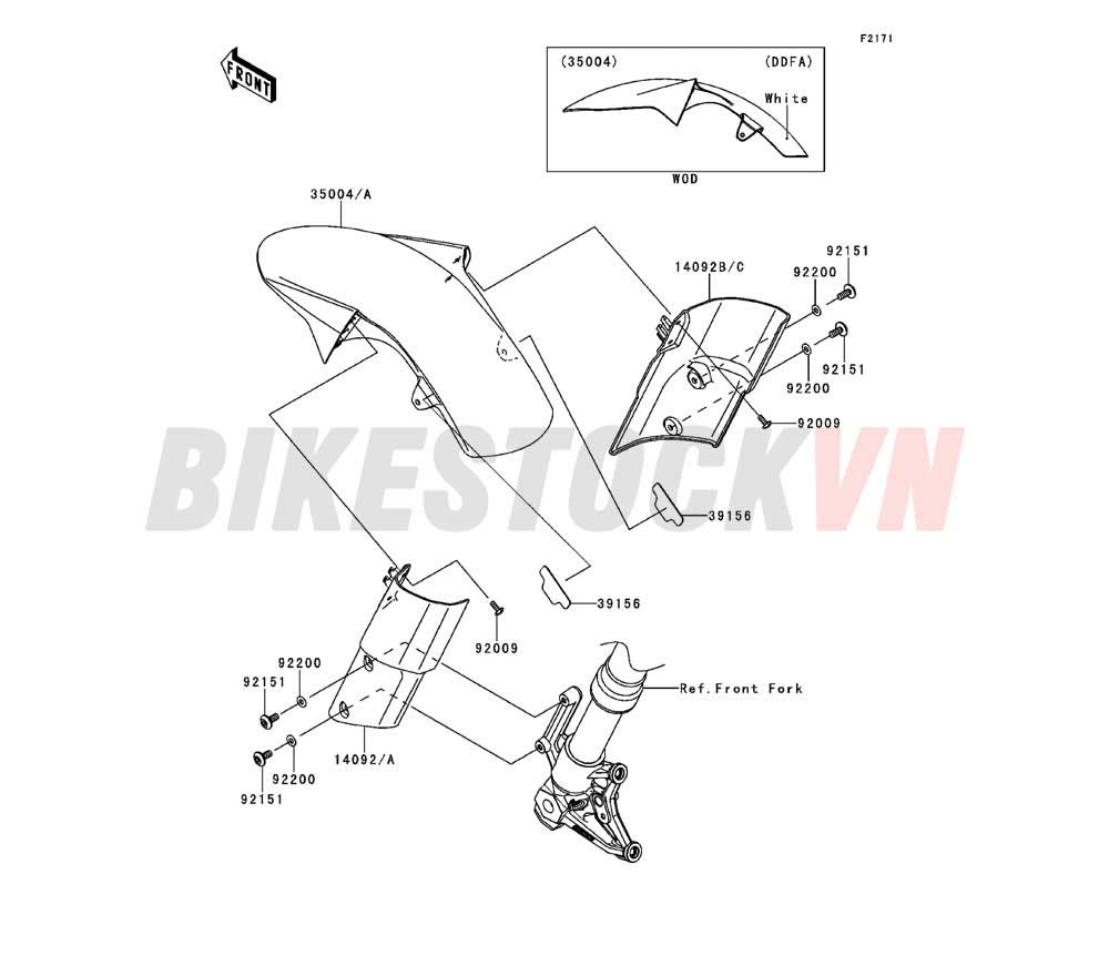 CHASSIS FRONT FENDER(S)