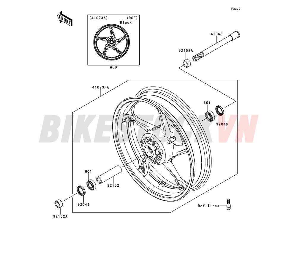 CHASSIS FRONT HUB