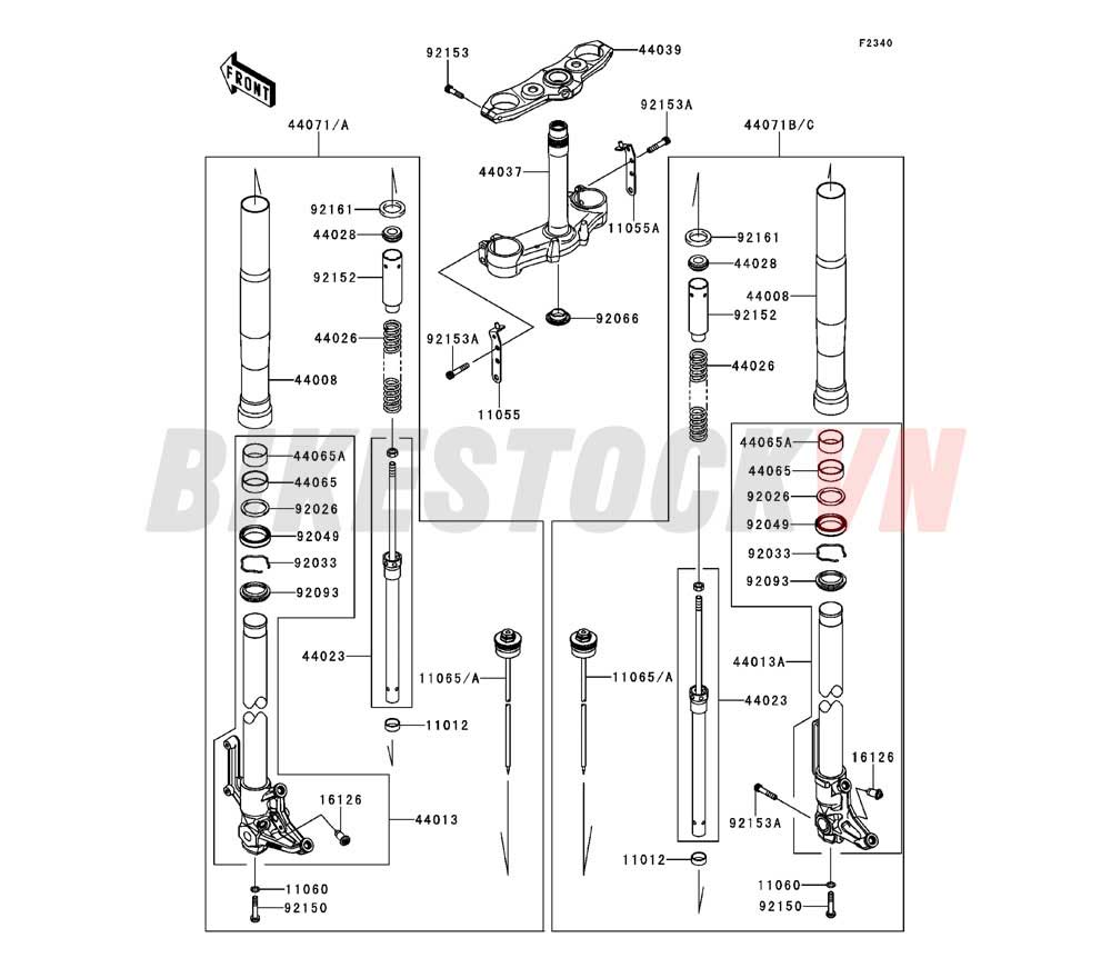 CHASSIS FRONT FORK